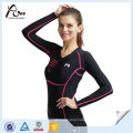 Compression Women Tops Wholesale Supplex Fitness Wear